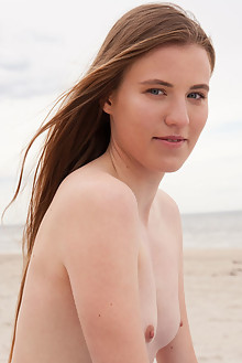 Presenting Matilda Sun by Koenart outdoor beach sunny brunet...
