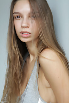 Presenting Elin by Natasha Schon indoor brunette brown eyes ...