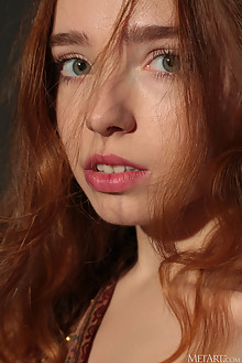 Rinna Ly in Appassionata by Natasha Schon indoor redhead gre...