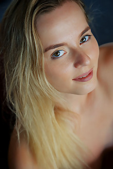 Jillean in Classique by Arkisi indoor blonde brown eyes shaved pussy custom