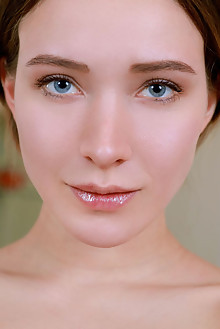 Presenting Ophelia by Matiss indoor brunette blue eyes boobi...